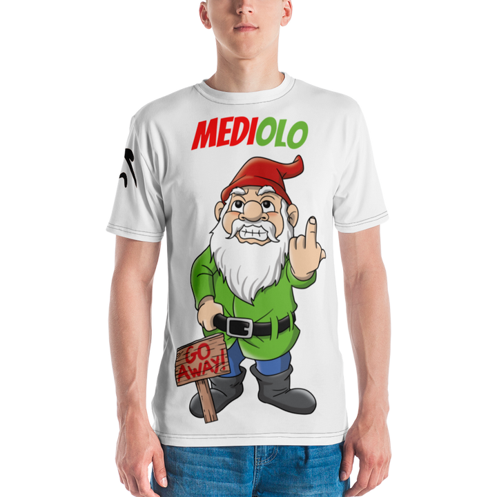 T-shirt uomo Mediolo Bianca - Gufetto Brand 