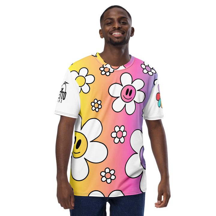 T-shirt uomo FLOWER SMILE - Gufetto Brand 