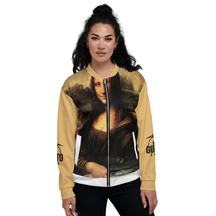 Bomber unisex Uomo/Donna Gioconda - Gufetto Brand 