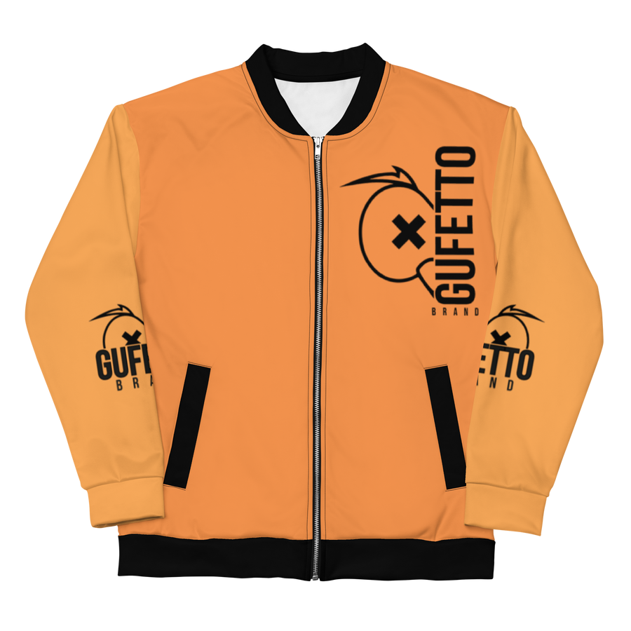 Bomber unisex Orange Gufetto Brand - Gufetto Brand 