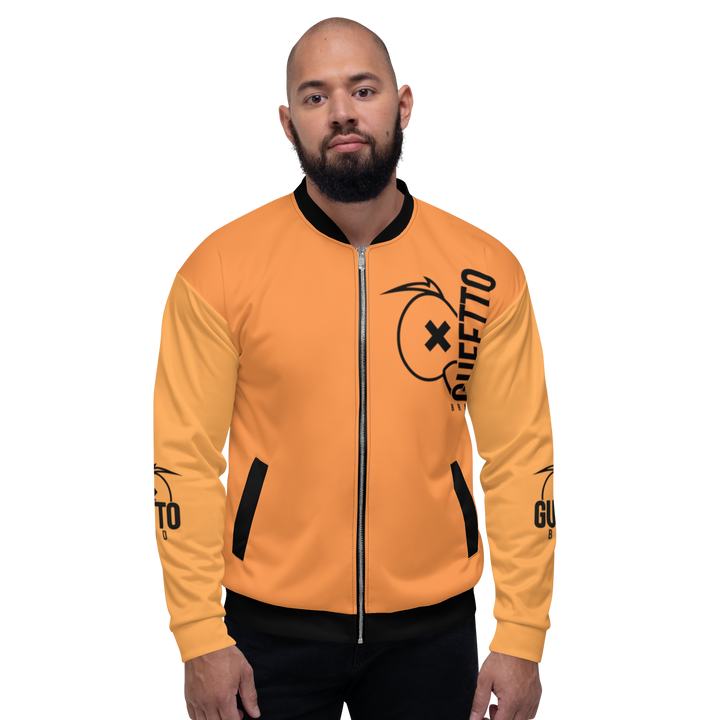 Bomber unisex Orange Gufetto Brand - Gufetto Brand 