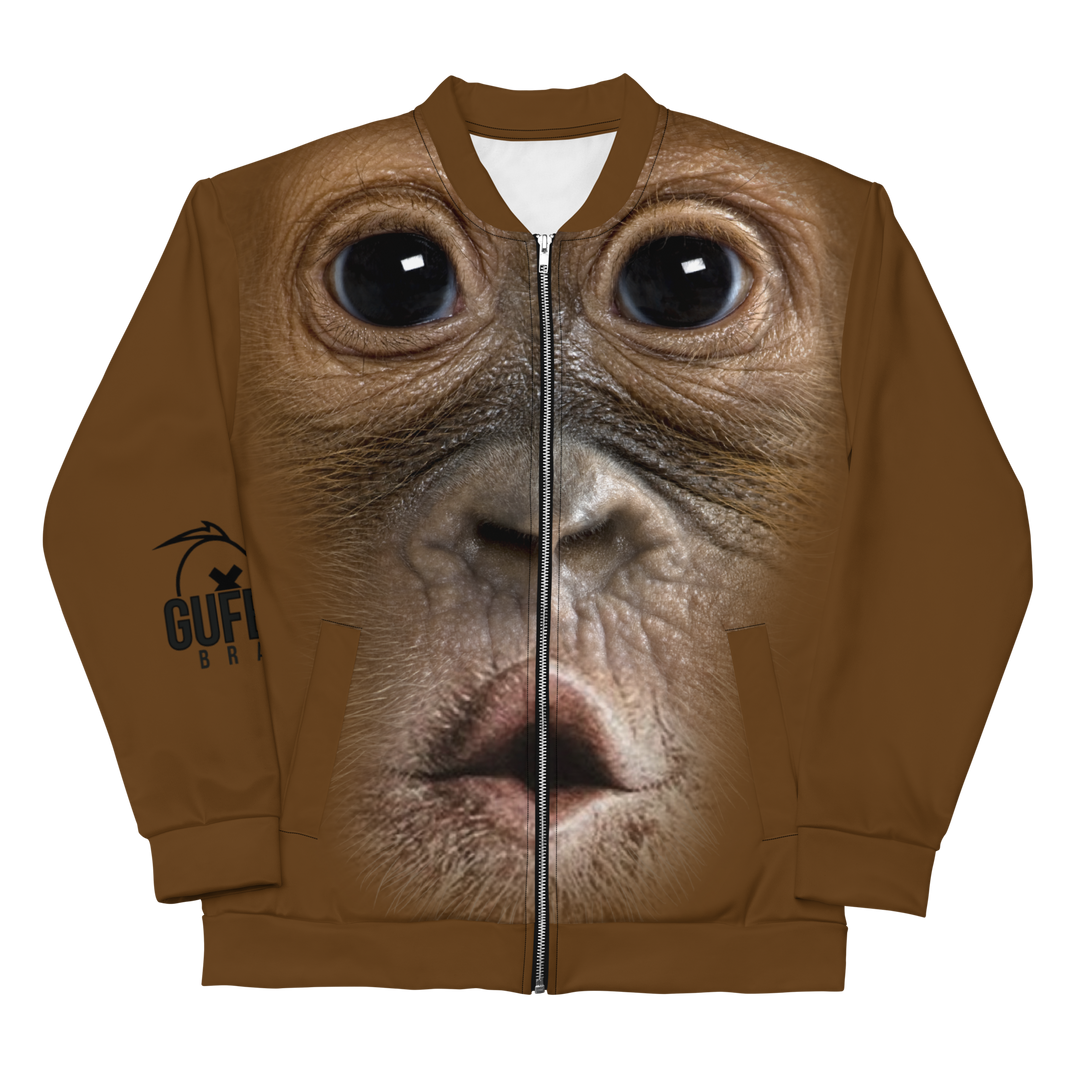 Bomber unisex Uomo/Donna Gorilla - Gufetto Brand 