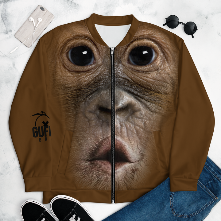 Bomber unisex Uomo/Donna Gorilla - Gufetto Brand 