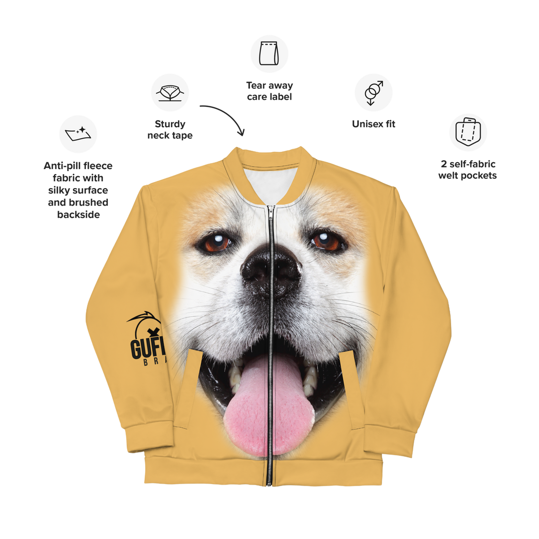 Bomber unisex Uomo/Donna Akita Inu - Gufetto Brand 