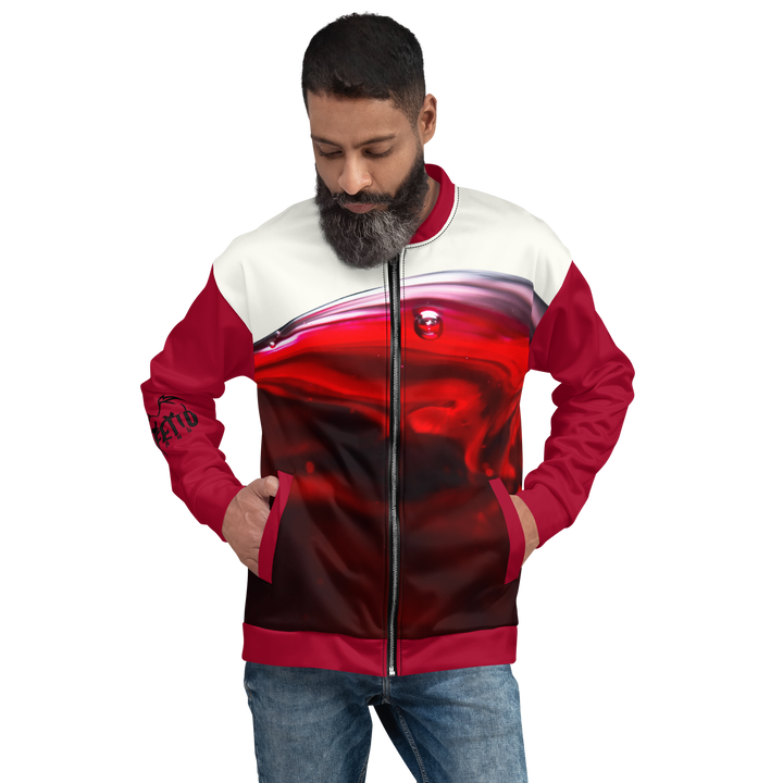 Bomber unisex Uomo/Donna WINE - Gufetto Brand 