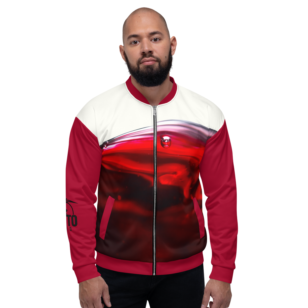 Bomber unisex Uomo/Donna WINE - Gufetto Brand 