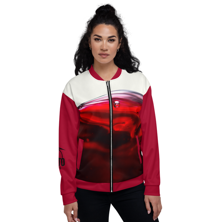 Bomber unisex Uomo/Donna WINE - Gufetto Brand 