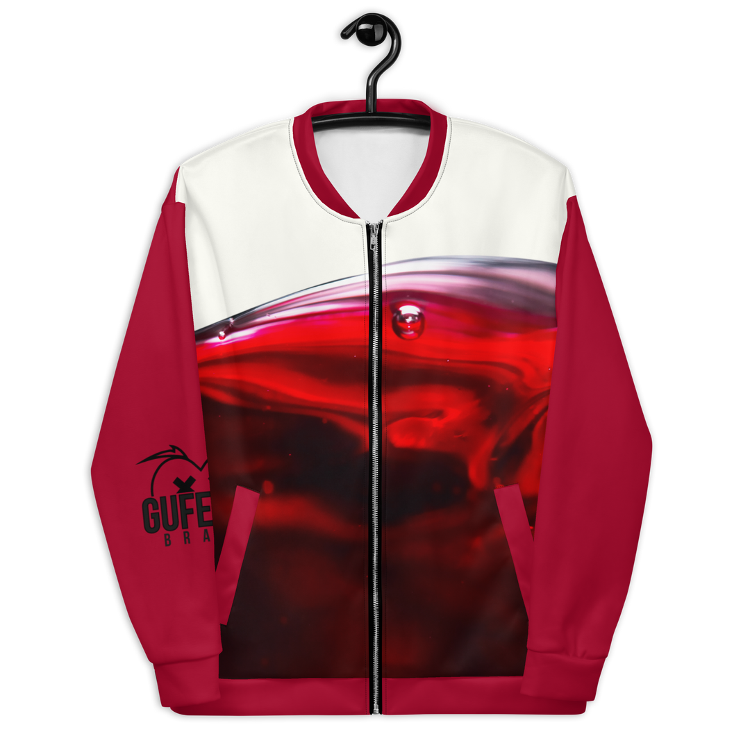 Bomber unisex Uomo/Donna WINE - Gufetto Brand 