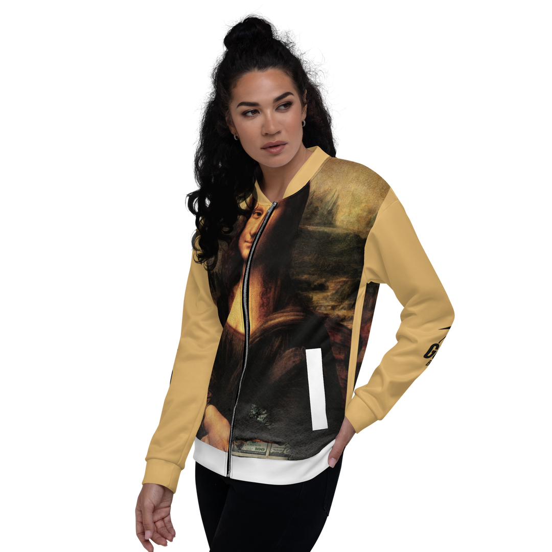 Bomber unisex Uomo/Donna Gioconda - Gufetto Brand 