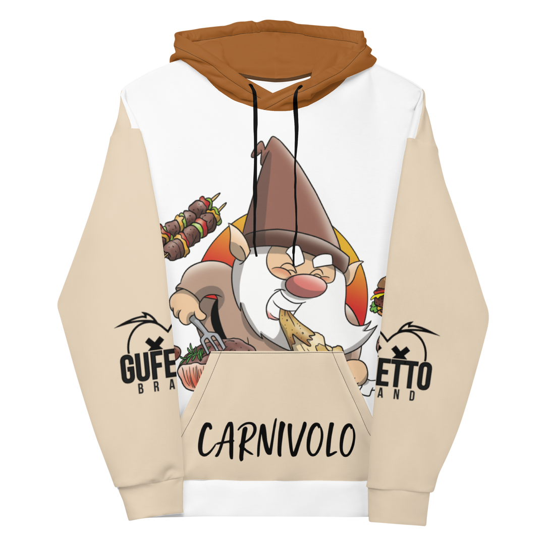 Felpa con cappuccio Uomo/Donna CARNIVOLO - Gufetto Brand 