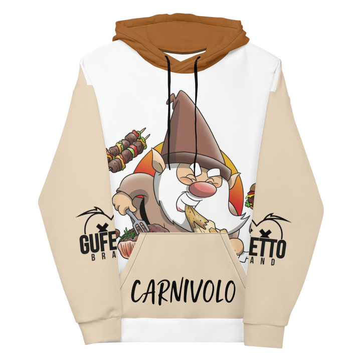 Felpa con cappuccio Uomo/Donna CARNIVOLO - Gufetto Brand 