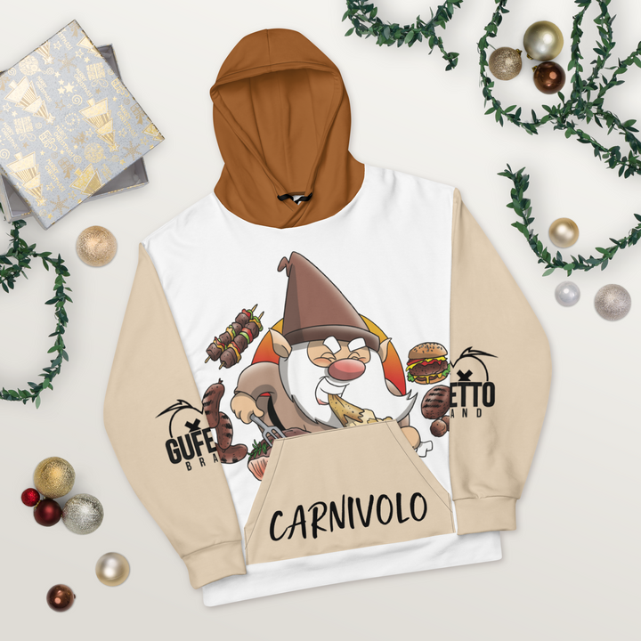 Felpa con cappuccio Uomo/Donna CARNIVOLO - Gufetto Brand 