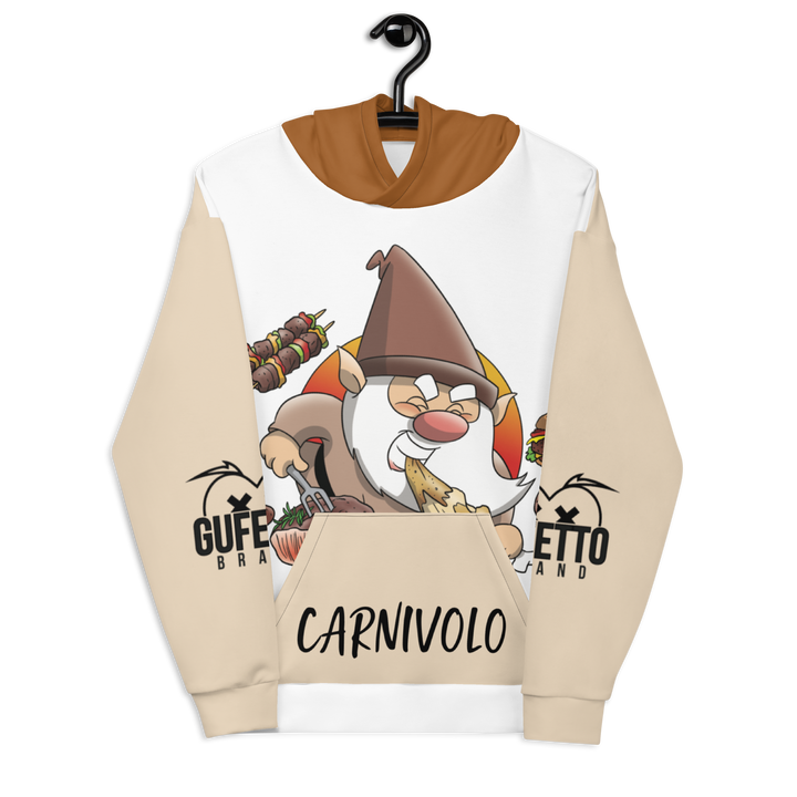 Felpa con cappuccio Uomo/Donna CARNIVOLO - Gufetto Brand 