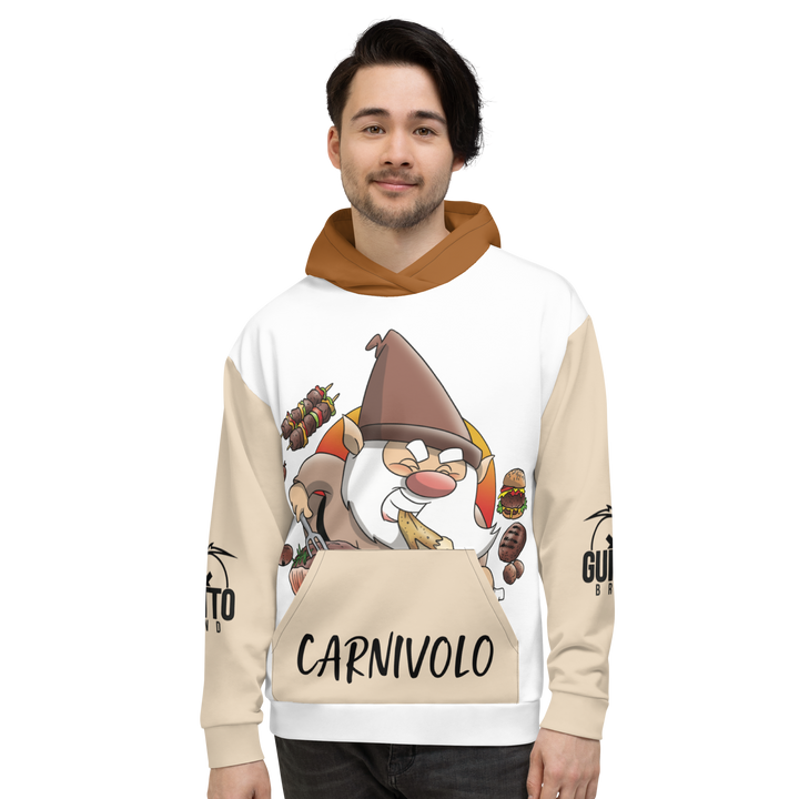 Felpa con cappuccio Uomo/Donna CARNIVOLO - Gufetto Brand 