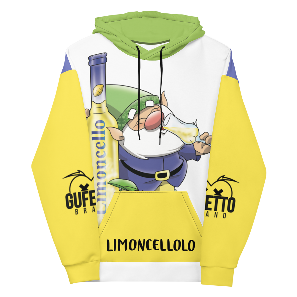 Felpa con cappuccio Uomo/Donna LIMONCELLOLO - Gufetto Brand 