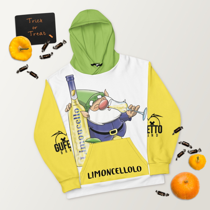 Felpa con cappuccio Uomo/Donna LIMONCELLOLO - Gufetto Brand 