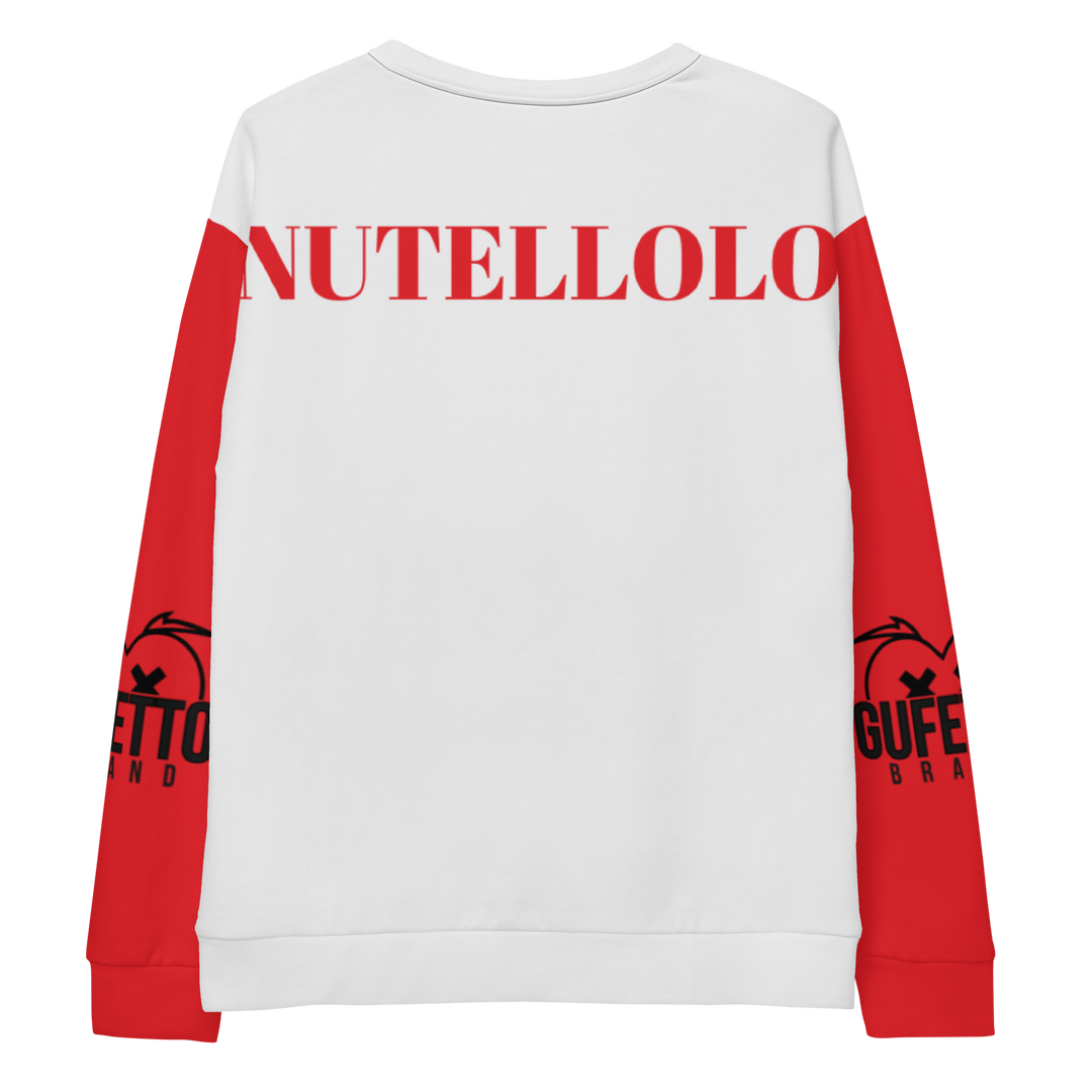 Felpa unisex Uomo/Donna Nutellolo - Gufetto Brand 