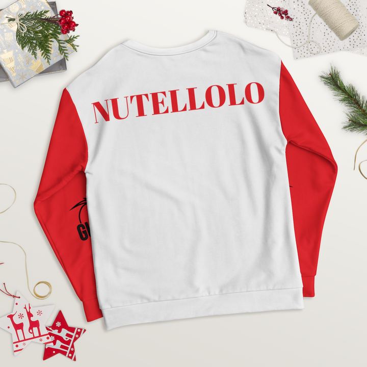 Felpa unisex Uomo/Donna Nutellolo - Gufetto Brand 