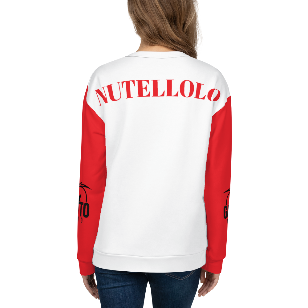 Felpa unisex Uomo/Donna Nutellolo - Gufetto Brand 