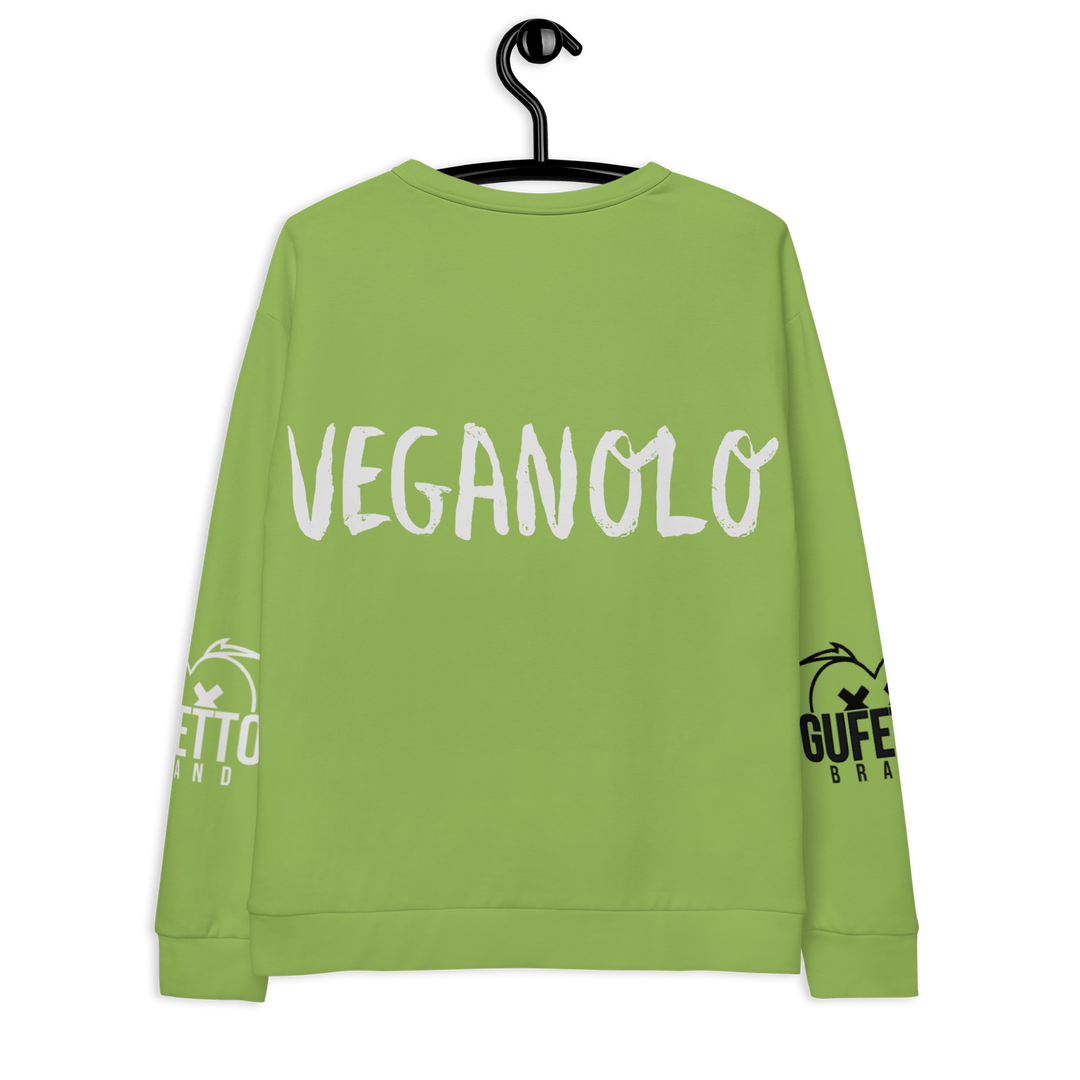 Felpa unisex Uomo/Donna VEGANOLO - Gufetto Brand 