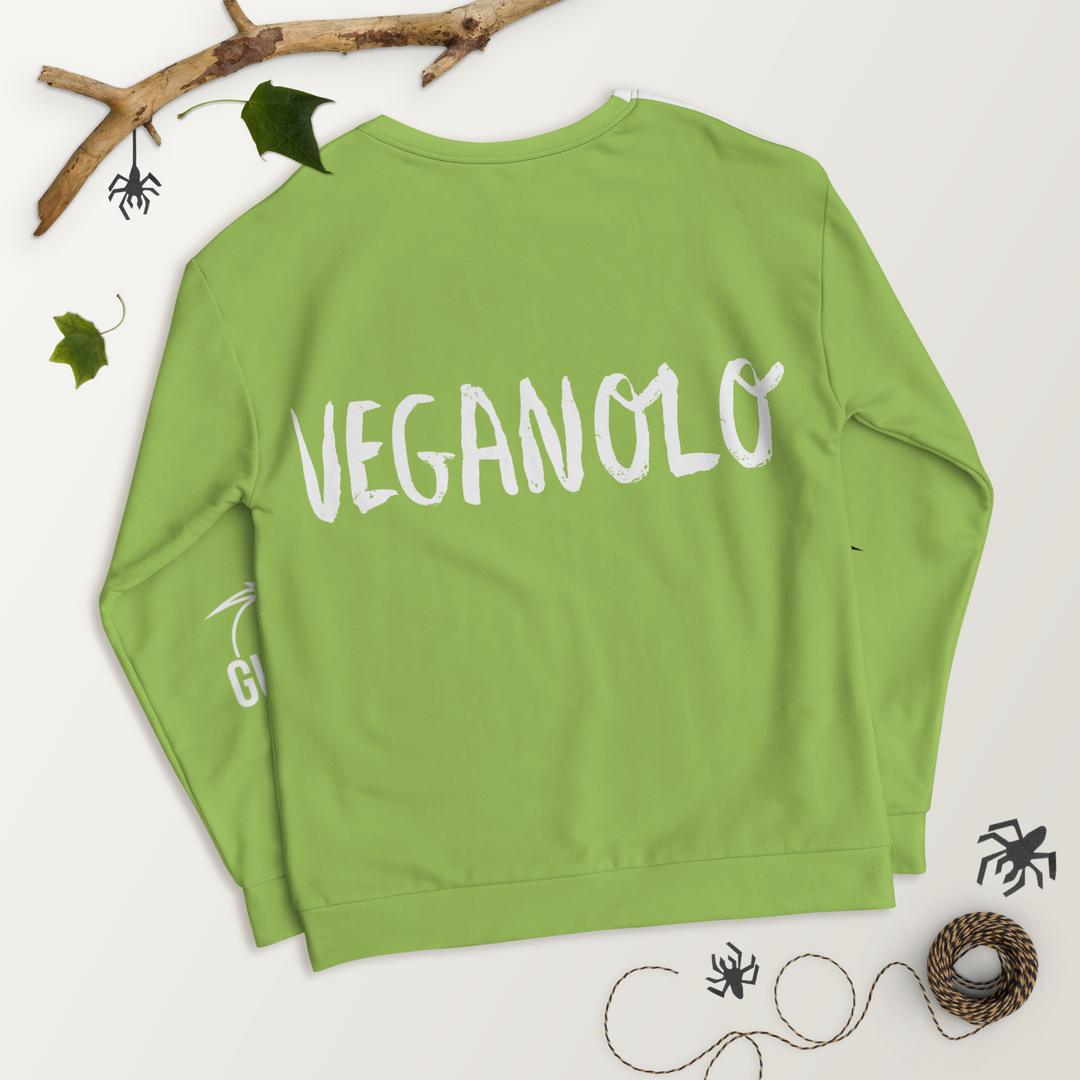 Felpa unisex Uomo/Donna VEGANOLO - Gufetto Brand 