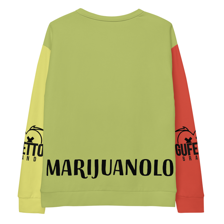 Felpa unisex Uomo/Donna MARIJUANOLO - Gufetto Brand 