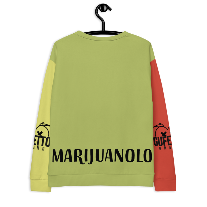 Felpa unisex Uomo/Donna MARIJUANOLO - Gufetto Brand 