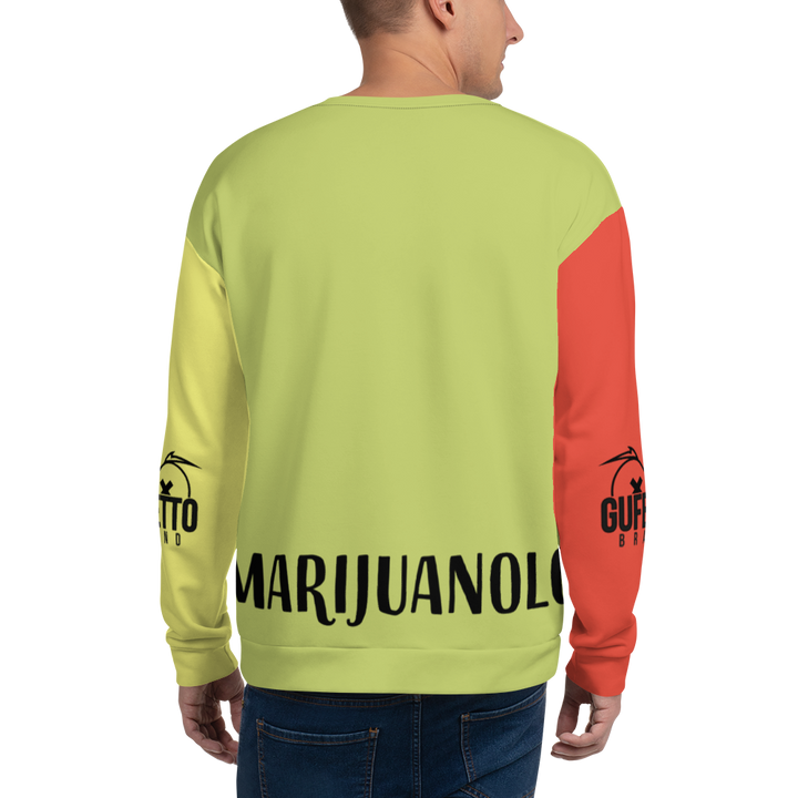 Felpa unisex Uomo/Donna MARIJUANOLO - Gufetto Brand 