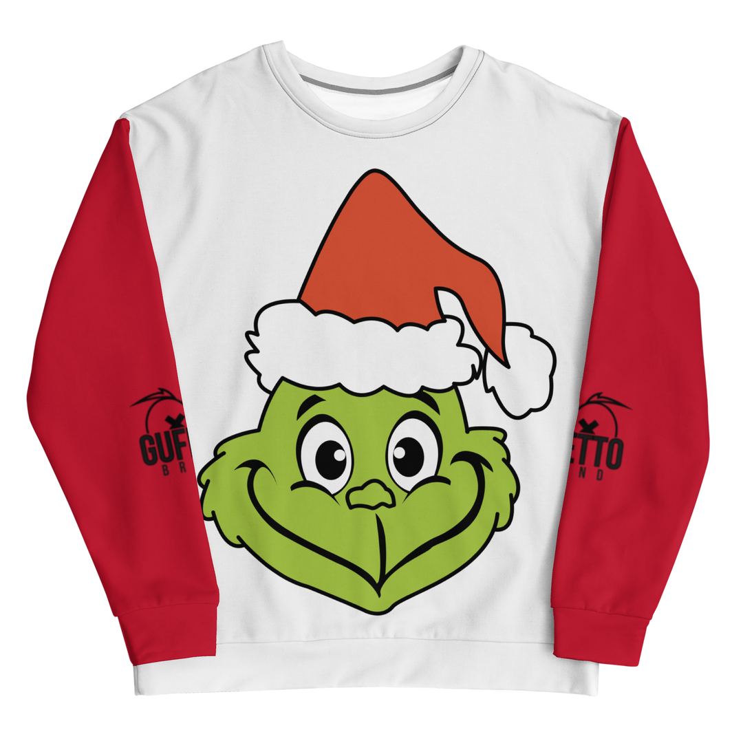 Felpa unisex Uomo/Donna Christmas Grinch - Gufetto Brand 