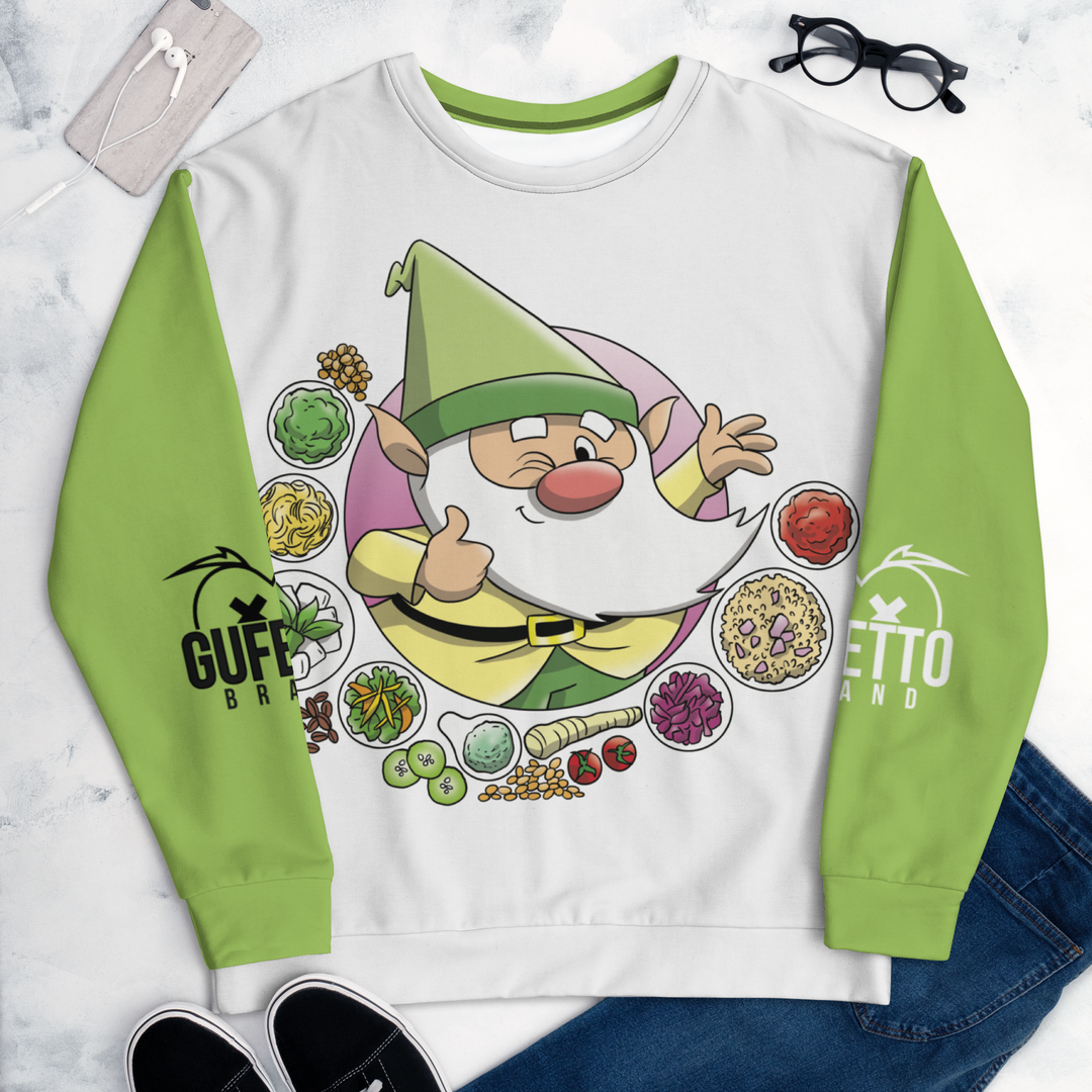 Felpa unisex Uomo/Donna VEGANOLO - Gufetto Brand 