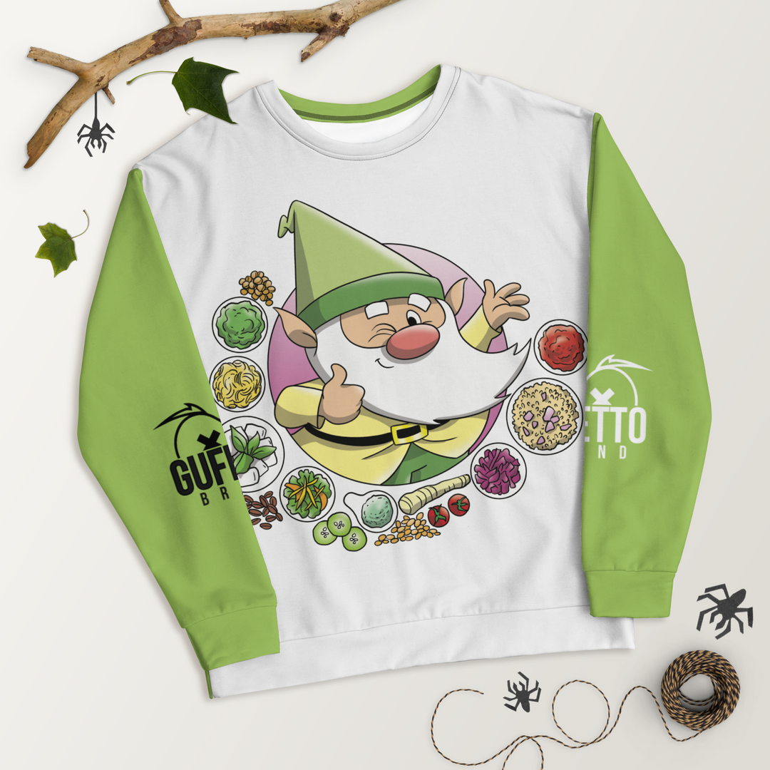 Felpa unisex Uomo/Donna VEGANOLO - Gufetto Brand 