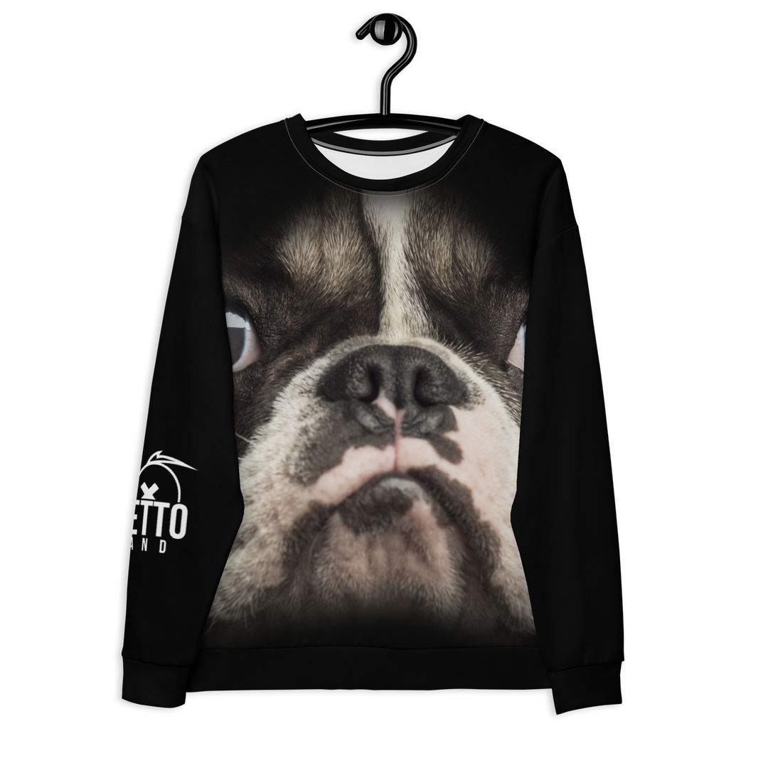 Felpa unisex Uomo/Donna Bulldog - Gufetto Brand 