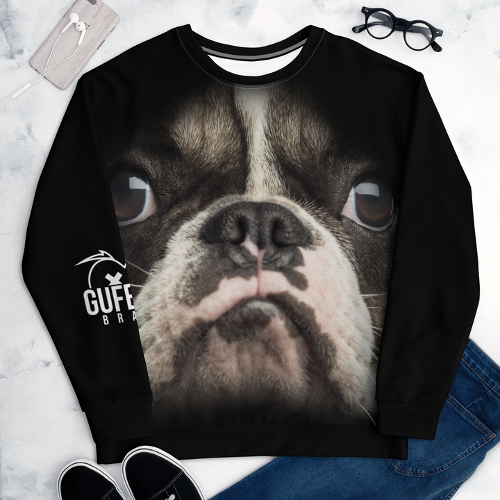 Felpa unisex Uomo/Donna Bulldog - Gufetto Brand 