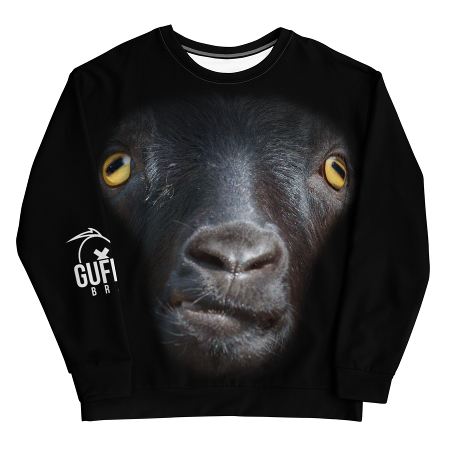 Felpa unisex Uomo/Donna GOAT - Gufetto Brand 