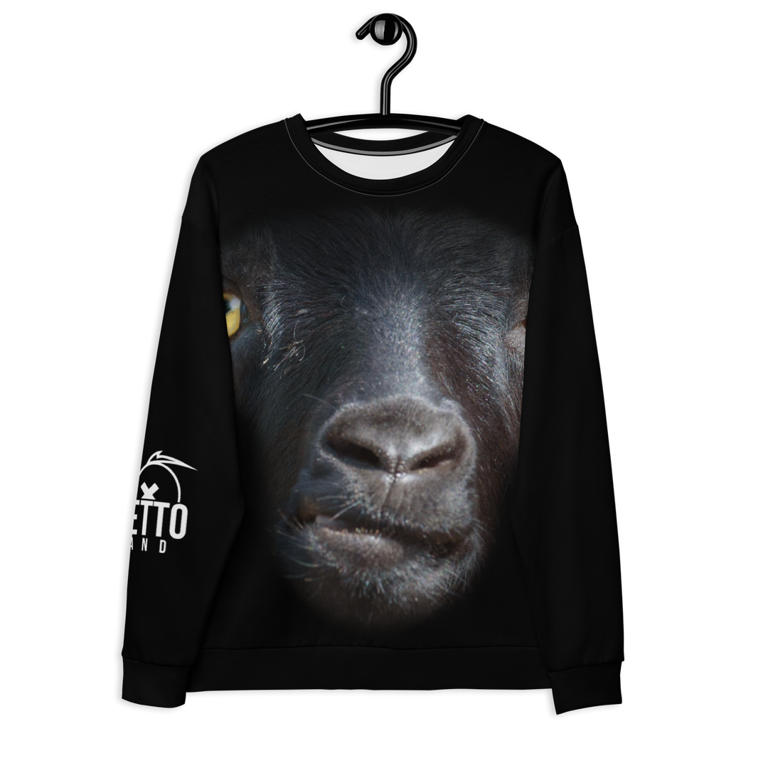 Felpa unisex Uomo/Donna GOAT - Gufetto Brand 