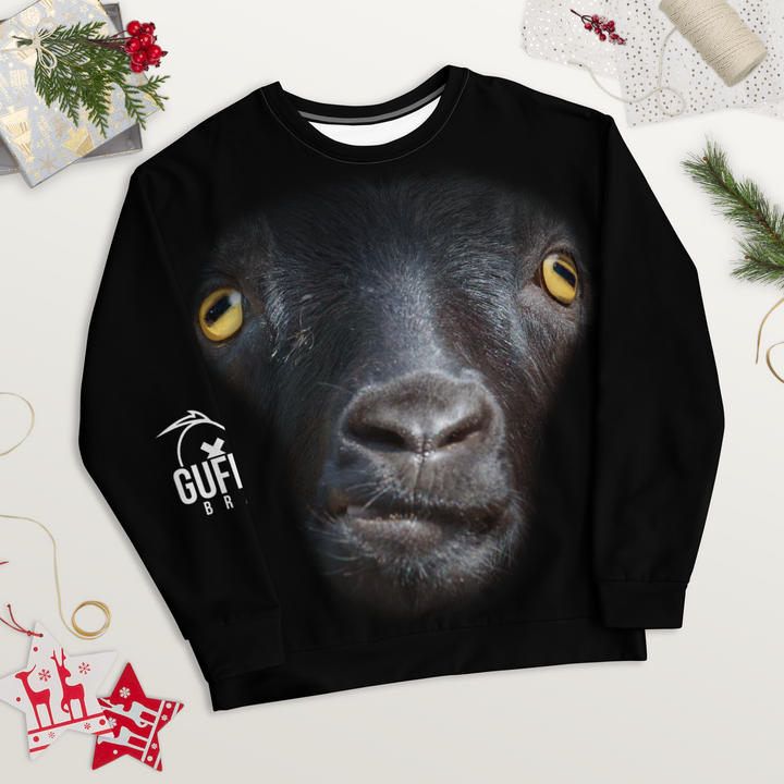 Felpa unisex Uomo/Donna GOAT - Gufetto Brand 