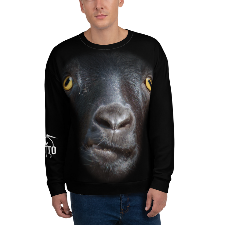 Felpa unisex Uomo/Donna GOAT - Gufetto Brand 