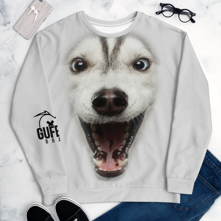 Felpa unisex Uomo/Donna Husky - Gufetto Brand 