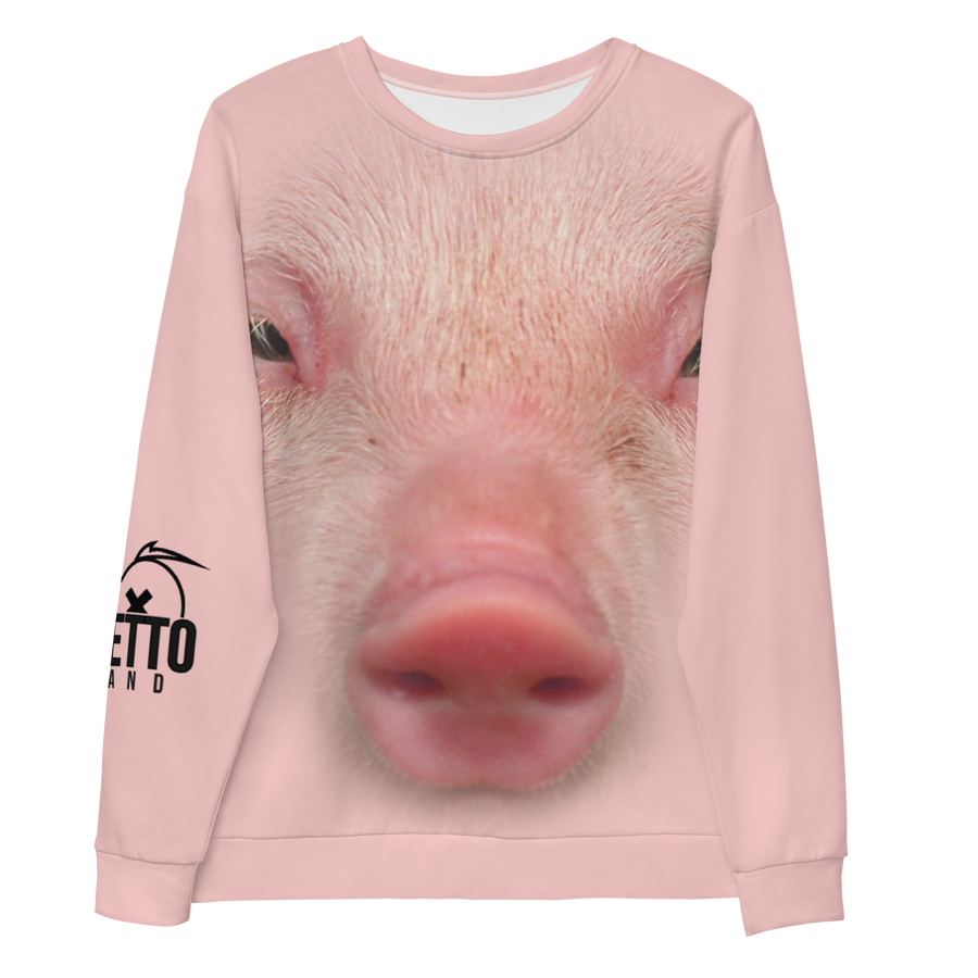 Felpa unisex Uomo/Donna PIG - Gufetto Brand 