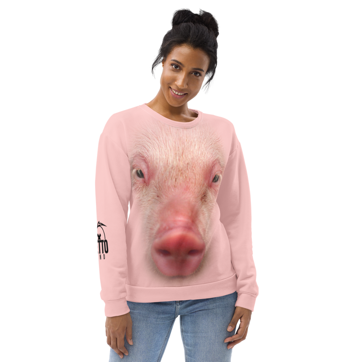 Felpa unisex Uomo/Donna PIG - Gufetto Brand 