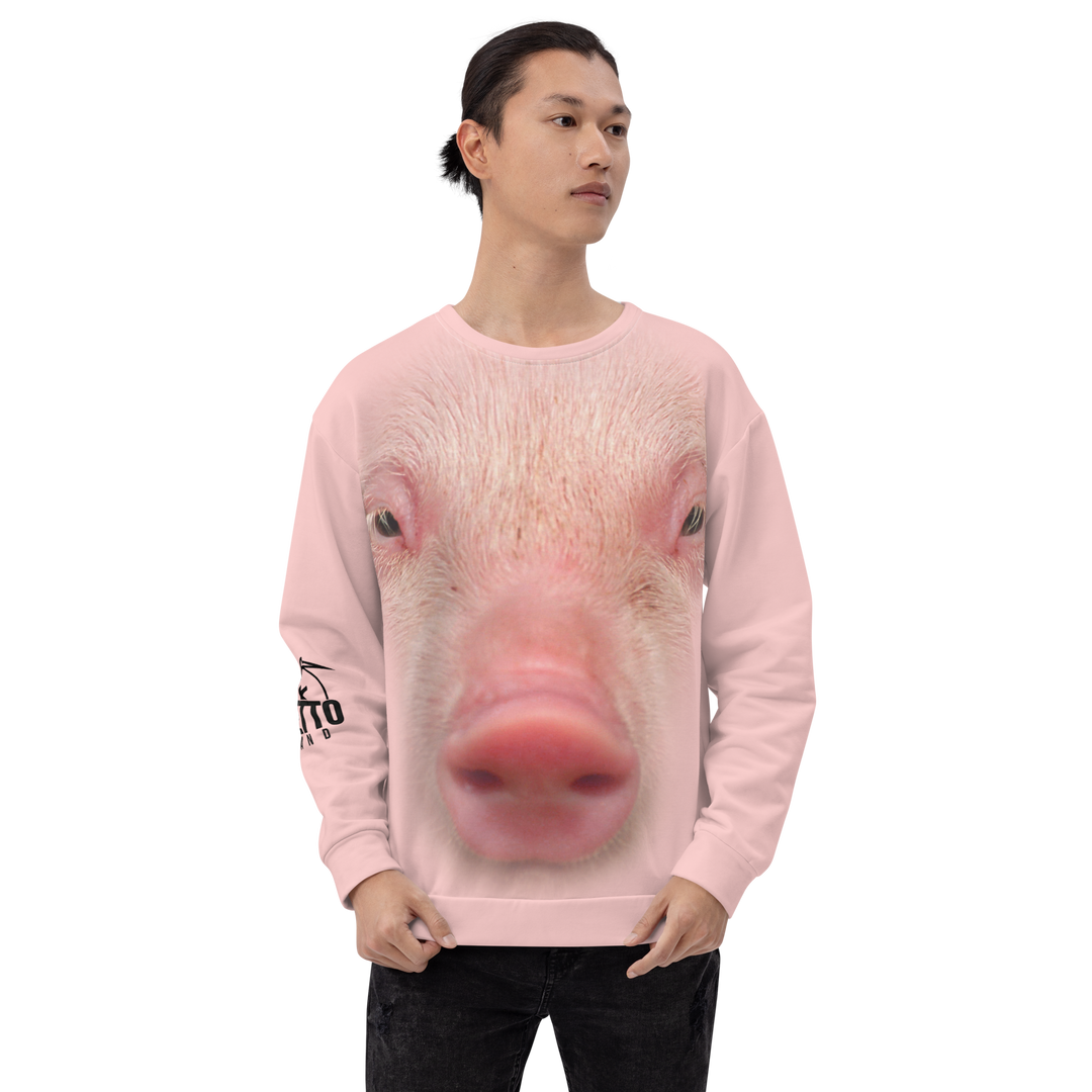 Felpa unisex Uomo/Donna PIG - Gufetto Brand 