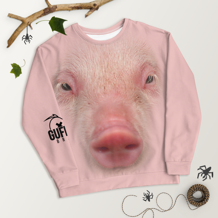 Felpa unisex Uomo/Donna PIG - Gufetto Brand 