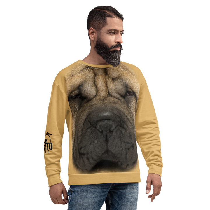 Felpa unisex Uomo/Donna Sharpei - Gufetto Brand 