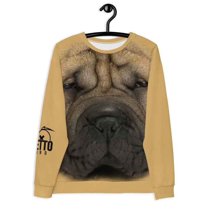 Felpa unisex Uomo/Donna Sharpei - Gufetto Brand 