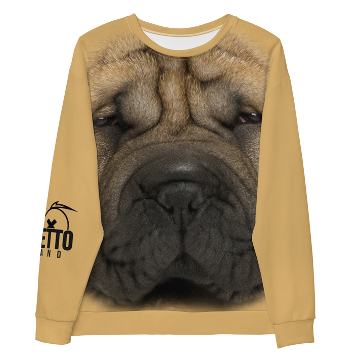 Felpa unisex Uomo/Donna Sharpei - Gufetto Brand 