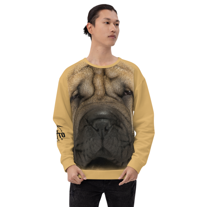 Felpa unisex Uomo/Donna Sharpei - Gufetto Brand 