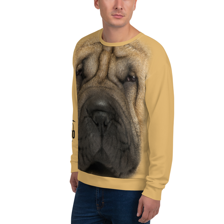 Felpa unisex Uomo/Donna Sharpei - Gufetto Brand 