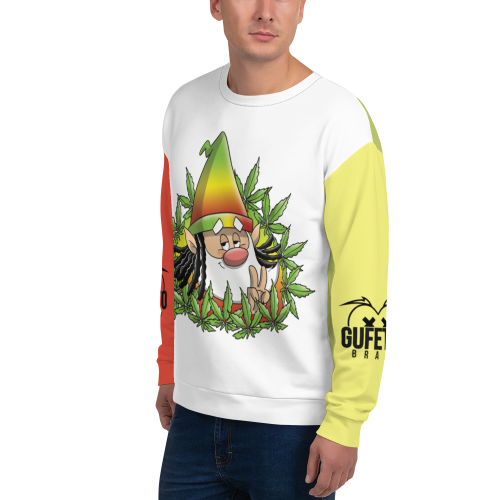 Felpa unisex Uomo/Donna MARIJUANOLO - Gufetto Brand 