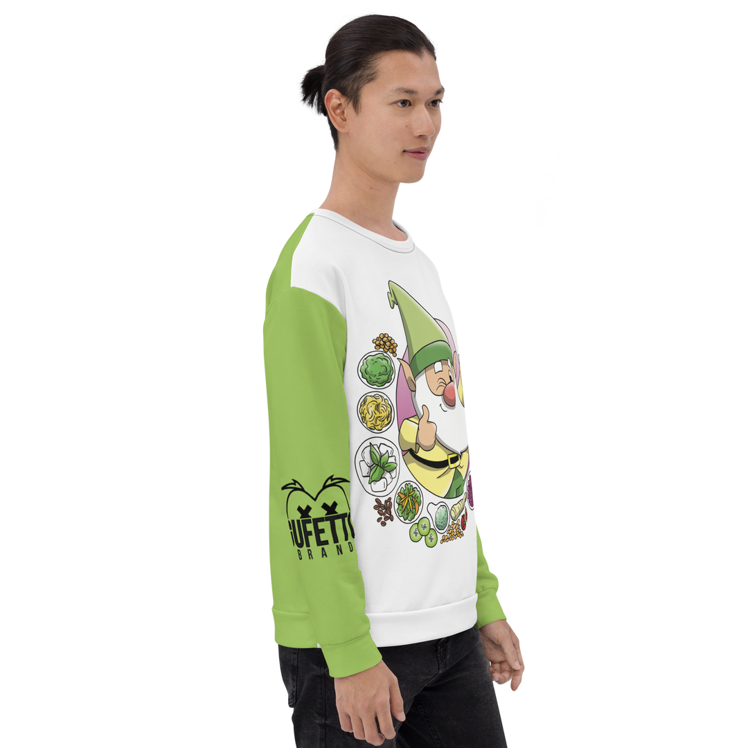 Felpa unisex Uomo/Donna VEGANOLO - Gufetto Brand 