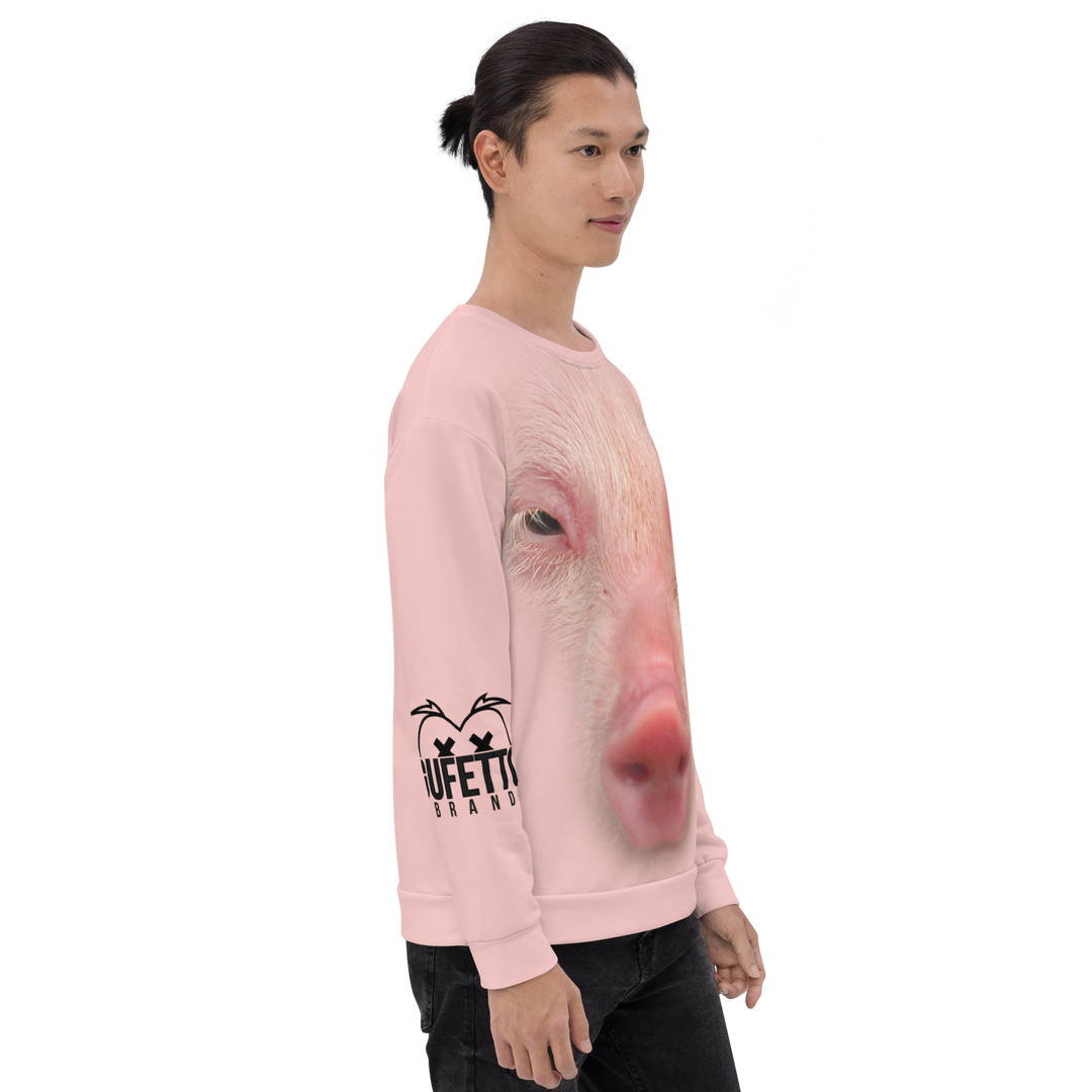 Felpa unisex Uomo/Donna PIG - Gufetto Brand 